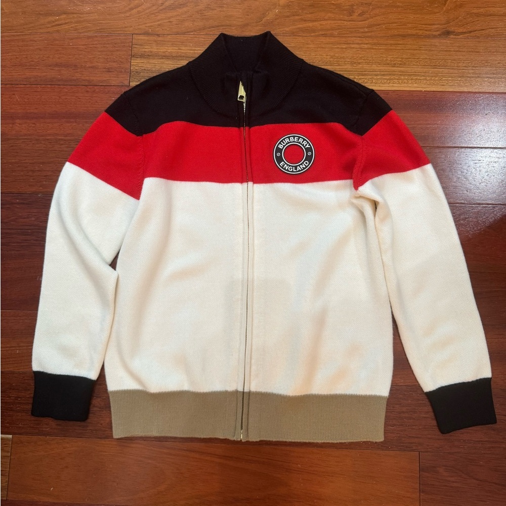 LIKE NEW Burberry Zip Up